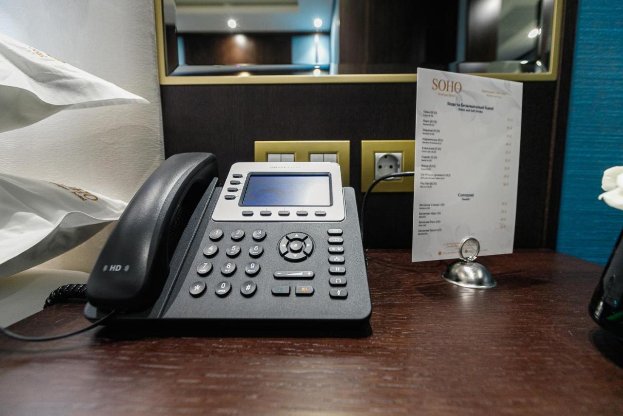 Soho Boutique Hotel Dnipro Dış mekan fotoğraf